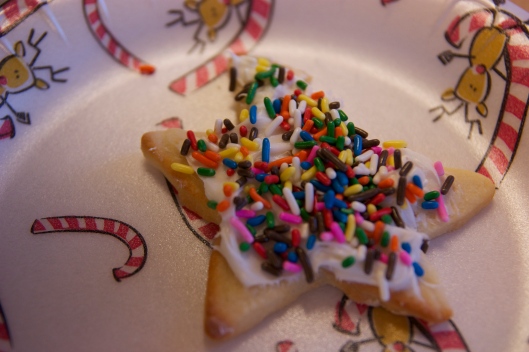 Christmas cookies at preschool